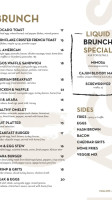 TSQ Brasserie menu
