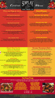 Cinco De Mayo menu