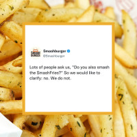 Smashburger menu