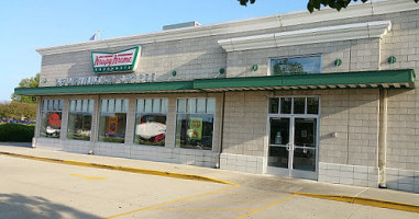 Krispy Kreme Doughnuts outside