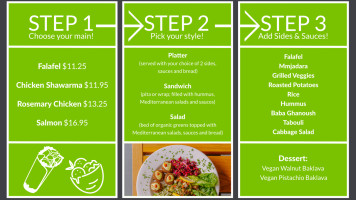 Aviva By Kameel Midtown menu