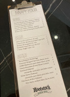 Rootstock Wine Los Gatos menu