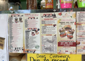 Hemos Spot Park Slope menu