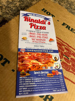 Rinaldi’s Italian Specialties menu