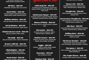Babybella Pizza menu