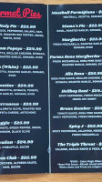 Babybella Pizza menu