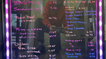 Big J's Bubba Q menu