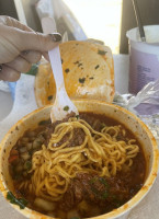 Menos Tacos food