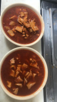 Menos Tacos food