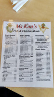 Ms. Kim’s Fish Chicken Shack menu