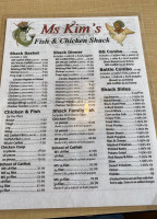 Ms. Kim’s Fish Chicken Shack menu