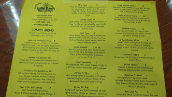 Rickdaddy's Eatin' Fresh menu