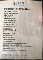 Old Taro menu