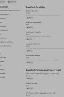 Kk Caterers menu