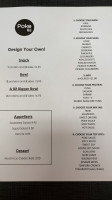 Kk Caterers menu