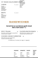 Pizza Man Milwaukee menu