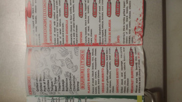 Tacos El Flako Lunch-dinner menu