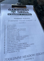Best Western Plus And Whiskey House 41 menu