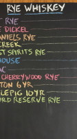 Best Western Plus And Whiskey House 41 menu