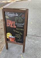 Goodside Coffee menu