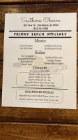 Southern Charm menu