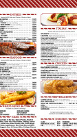 Middlesex Cafe menu