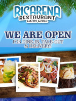 Ricarena Latin Grill menu