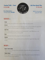 Territorial Table And Tavern menu
