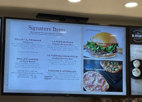 La Farm menu