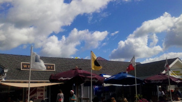 The Wharfside Topsy Turvey's outside