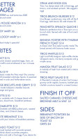 Trio's Dining Ruston menu