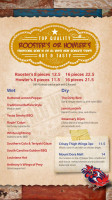 The Howling Rooster Pub Grub menu