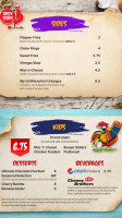 The Howling Rooster Pub Grub menu