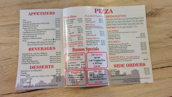 Zellas Pizza Cheesesteaks menu