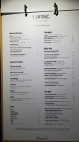 The Landing Rooftop menu