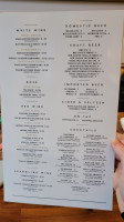 The Social American Tavern menu