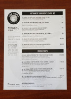 V&j Fusion menu