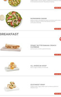 Tropical Smoothie Cafe menu