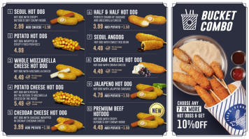 Frankseoul menu