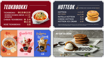 Frankseoul menu