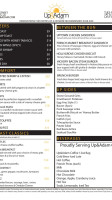 Up&adam Eatz menu