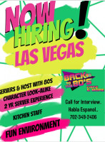 Back To The 80s Cafe More Las Vegas logo