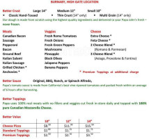 Crepes And Waffles menu