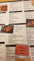 The Coffee Shop menu