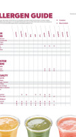 Wood's Ice Cream menu