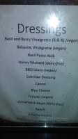 Rogue Eats menu
