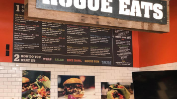 Rogue Eats menu