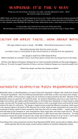 V Pizza Tap Garden Fleming Island menu