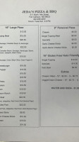 Fancy That menu