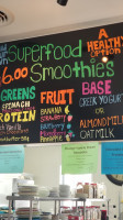 Sandbar Cafe, Coffee Creamery menu